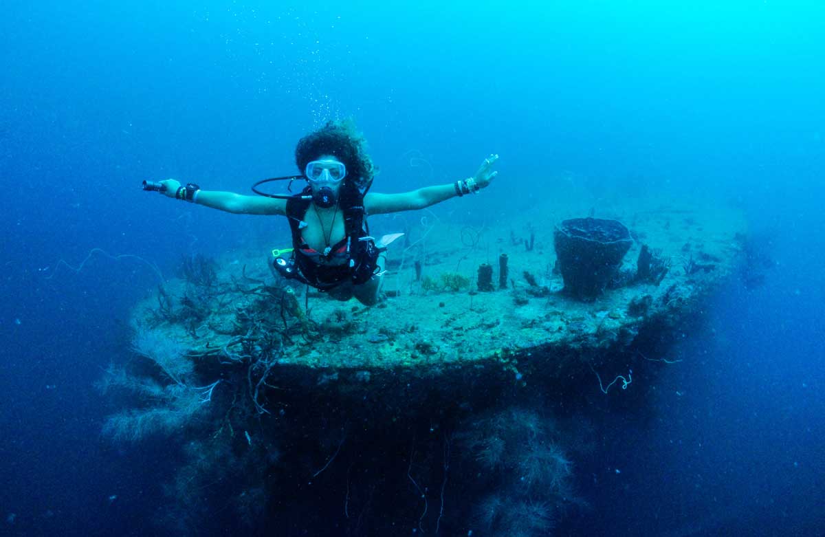Grenada wreck diving Bianca