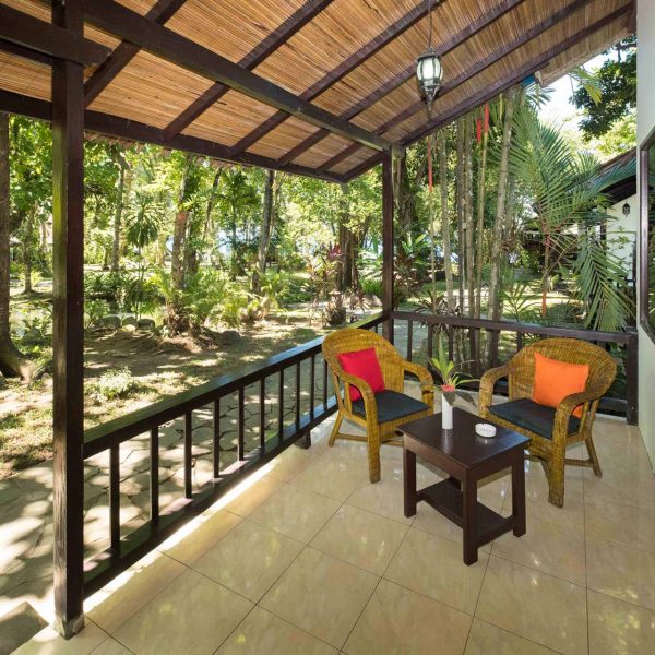 Murex Resort Manado porch